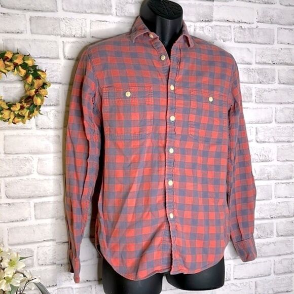 J. Crew “Slim” Flannel Button Down Shirt - Picture 1 of 6